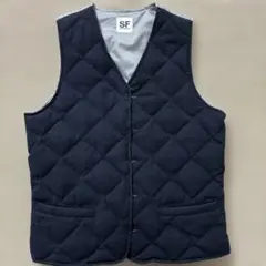 SAN FRANCISCO サンフランシスコ　ダウンベスト リバーシブル M
