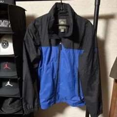 Timberland 防水ナイロンジャケット M 黒/青