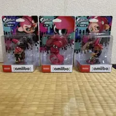 【新品】スプラトゥーン　amiibo タコ　タコボーイ　タコガール