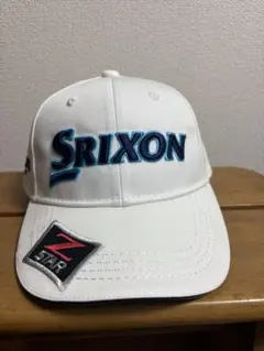 【残り3点】SRIXON スリクソン キャップ 白 ツアープロ着用 ブルーのサムネイル