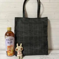 値下げ！紙袋風トートバッグ　ハンドメイド　サブバッグ　ショルダーバッグ