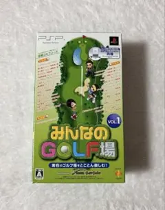 みんなのGOLF場 Vol.1 GPSレシーバー同梱版 PSP みんなのゴルフ