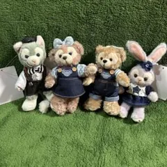 ダッフィー　ダッフィーフレンズ　ぬいぐるみバッジ　セット　2016