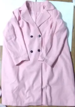 ピンク ロングコート 4XL 未使用品 新品