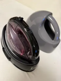 Panasonic CaRuRu アイロン 黒/グレー スタンド付き
