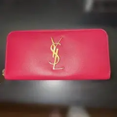 Saint Laurent YSL 長財布 ピンクのサムネイル