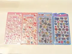 【正規品】ボンボンドロップ うるちゅるポップシール プチドロップステッカー 4枚