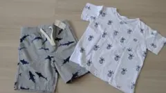 【ほぼ新品 未使用】baby Gap ギャップ ハーフパンツ トップス 半袖