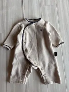 POLO ベージュロンパース 長袖