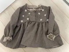 ベビー　キッズ　バースデイ　ママラク　ブラウス　90 テータテート