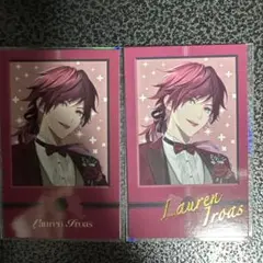 【2枚セット】にじさんじ　ローレン　ジュンブラ　チェキ風カード