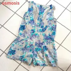 osmosis フラワープリント ショートオールインワンのサムネイル