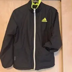 adidas climastorm ウィンドブレーカー 黒/黄緑