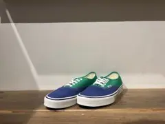 VANS AUTHENTIC US正規品 グリーン ネイビー 新品 28cm