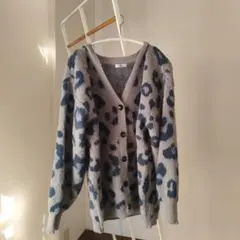 アピ/API レオパード柄カーディガン レディース