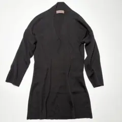 美品✨ROMEO GIGLI ロメオ ジリ ブラック Vネック ニット シルク