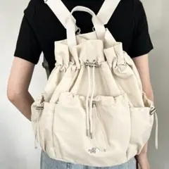 THE NORTH FACE ホワイトラベル リュック クリーム