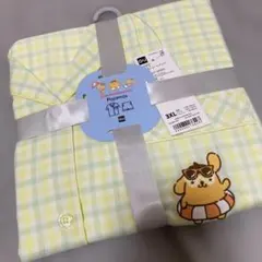 新品 GU サンリオ ポムポムプリン パジャマ 3XL ライトグリーン