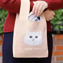 ねこねこオリジナルニットバッグ