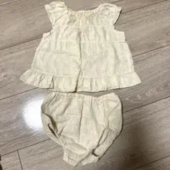 ベビー服　ノースリーブセットアップ　70サイズ