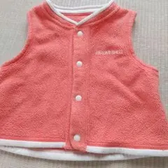 mont-bell フリースベスト オレンジ