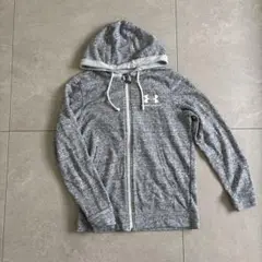UNDER ARMOUR フルジップ パーカー グレー