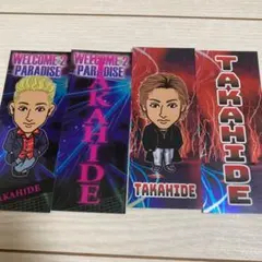 ランペ 鈴木昴秀 千社札 ミニアクリルスタンドキーホルダー 缶バッジ