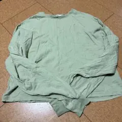 OZOC 長袖Tシャツ サイズ38 ライトグリーンのサムネイル
