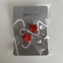 BIBMILK 헤어핀 헤어 액세서리 베이비 빕 밀크 오렌지