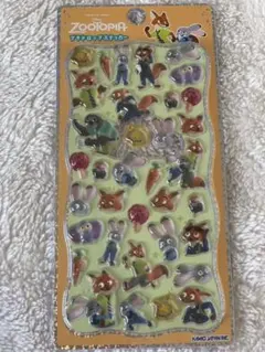 ズートピア プチドロップステッカー カミオジャパン