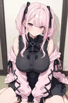 m857 AIイラスト　かわいい　A4ポスター