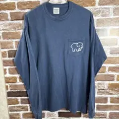 ロゴ 長袖カットソー