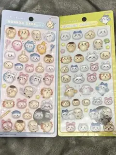 ✨【正規品】ボンボンドロップシール ちいかわ ニコニコ　ポーズ　第2弾✨