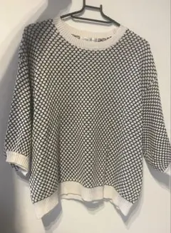 しまむら　五分袖トップス