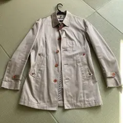 ステンカラーコート ベージュ