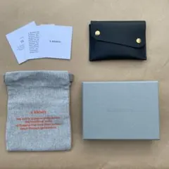 カードケース　定期入れ　名刺入れ　コインケース　小銭入れ　ブラック