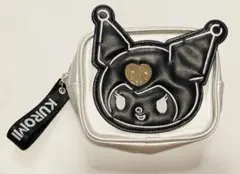 サンリオ　クロミ フェイス モノクロ ポーチ