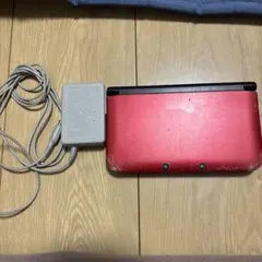 3DS LL レッド 本体と妖怪ウォッチすき焼き動作確認済み 充電器付き