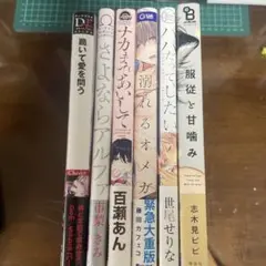 【中古】ボーイズラブ漫画6巻セット