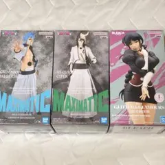 BLEACH ウルキオラ グリムジョー 涅ネム フィギュア セットのサムネイル