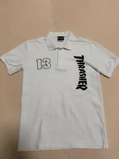 【専用】THRASHER ポロシャツ ホワイト M
