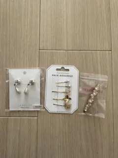 結婚式 アクセサリー3点セット