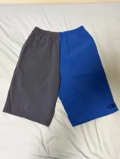 THE NORTH FACE ハーフパンツ 150サイズ グレー/青 子供服