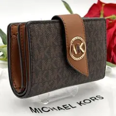 ✨極美品✨ MICHAEL KORS マイケルコース 二つ折り財布 折り財布