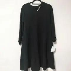 ゆったり 上品ラインの高見えワンピース 新品タグ付 スコットクラブ好きな方にも