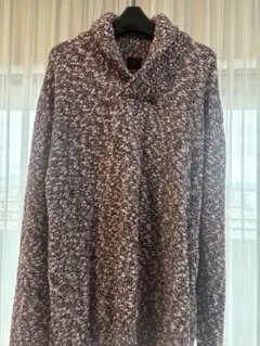 D'URBAN ショールカラーニット セーターのサムネイル