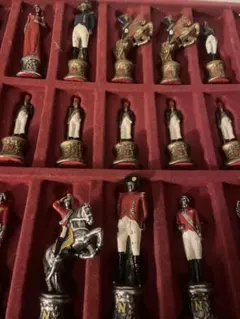 【イタリア製 高級金属製】Michelangelo チェスセット