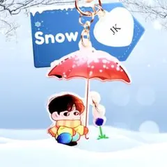 2/1限定価格❣️252 グク イラスト キーホルダー キーリング