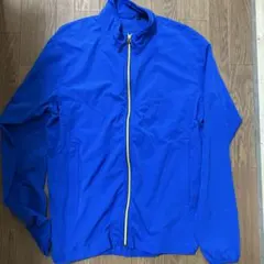 青色ナイロンジャケット