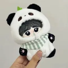 ぬい服 10~12cm パンダ マフラー いつぬい にじぱぺ